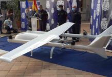 Intervienen un dron de más de 4 metros para el transporte de droga Intervienen un dron de más de 4 metros en Málaga para el transporte de droga entre España y Marruecos