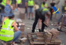 Incautados 1.1000 kilos de cocaína en València