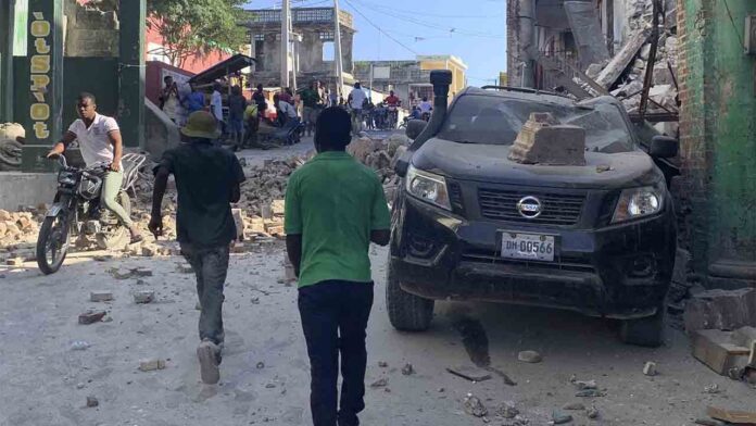 Más de 300 muertos en Haití por un terremoto de magnitud 7,2
