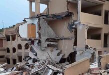 Se derrumba un edificio en Peñíscola, al menos hay dos atrapados Se derrumba un edificio en Peñíscola
