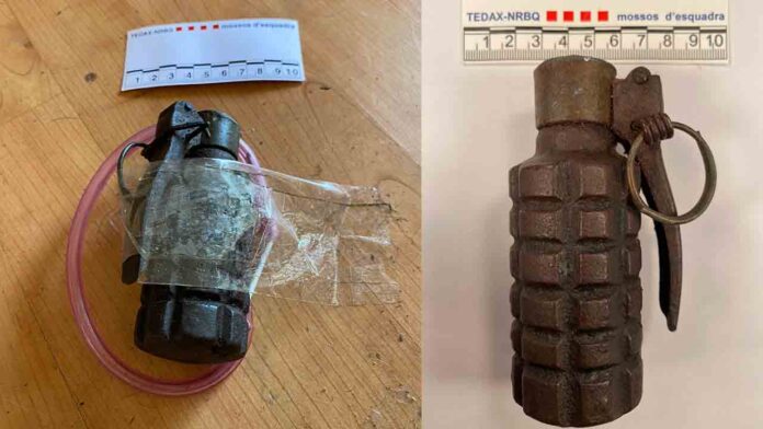 Dos detenidos por colocar una granada en una casa cuando iba a ser deshauciada