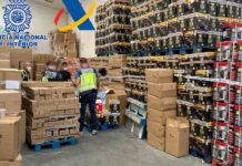Detenido en Madrid por distribución de productos falsificados Detenido en Madrid por distribución de productos falsificados