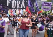 Las mujeres se manifiestan en Brasil contra Bolsonaro Las mujeres se manifiestan en Brasil contra Bolsonaro