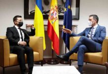 Pedro Sánchez se reúne con el presidente de Ucrania, Volodymyr Zelenskyy Pedro Sánchez se reúne con el presidente de Ucrania, Volodymyr Zelenskyy