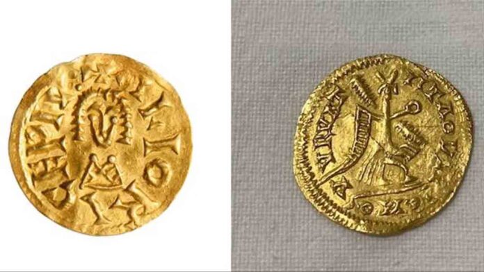 Recuperadas dos monedas visigodas de oro de gran valor histórico