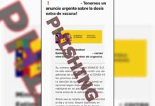 Nueva estafa: un correo te ofrece una dosis extra de la vacuna Nueva estafa: un correo te ofrece una dosis extra de la vacuna