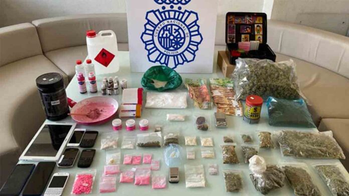 Desmantelan en Torrejón de Ardoz un laboratorio de cocaína rosa