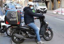Juicio a Stuart por 108 Riders como falsos autónomos Juicio a Stuart por 108 Riders como falsos autónomos