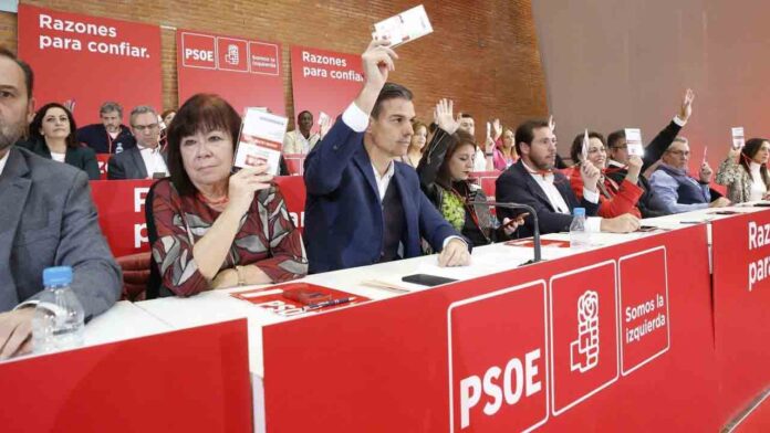 El PSOE ratificará hoy la nueva dirección en el Comité Federal