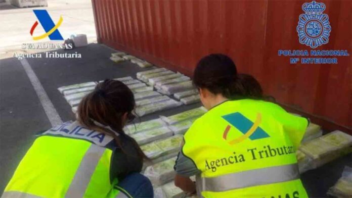 Intervienen 534 kilos de cocaína en el Puerto de Barcelona dentro de una caravana