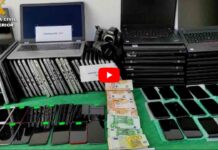 Intervienen más de 1.000 móviles robados preparados para enviar a Marruecos Intervienen más de 1.000 teléfonos móviles robados preparados para enviar a Marruecos
