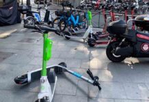 Almeida y Ayuso convierten Madrid en la vergüenza de los patinetes Muchos se creyeron aquello de la economía "colaborativa", pues se acabó