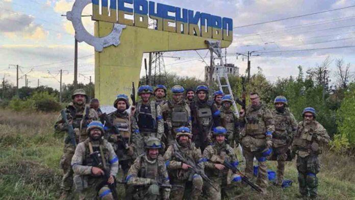 El ejército ucraniano avanza sin oposición al noreste
