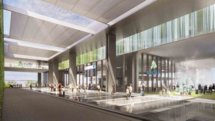 La estación de Sants de Barcelona tendrá fachadas transparentes y luz natural