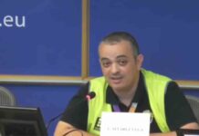 Tito Álvarez pide en el Parlamento Europeo la unión de todos los taxistas de Europa Tito Álvarez pide en el Parlamento Europeo la unión de todos los taxistas de Europa