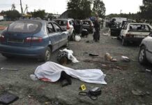 Ucrania: Al menos 23 muertos en Zaporiyia en el ataque a un convoy humanitario Ucrania: 23 muertos en Zaporiyia en el ataque a un convoy humanitario