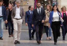 La militancia de Junts decide salir del Govern con el 55,73% de los votos La militancia de Junts decide salir del Govern con el 55,73% de los votos