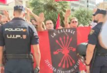 Los nazis vuelven a las calles de València sin que la policía mueva un dedo Los nazis vuelven a las calles de València sin que la policía mueva un dedo