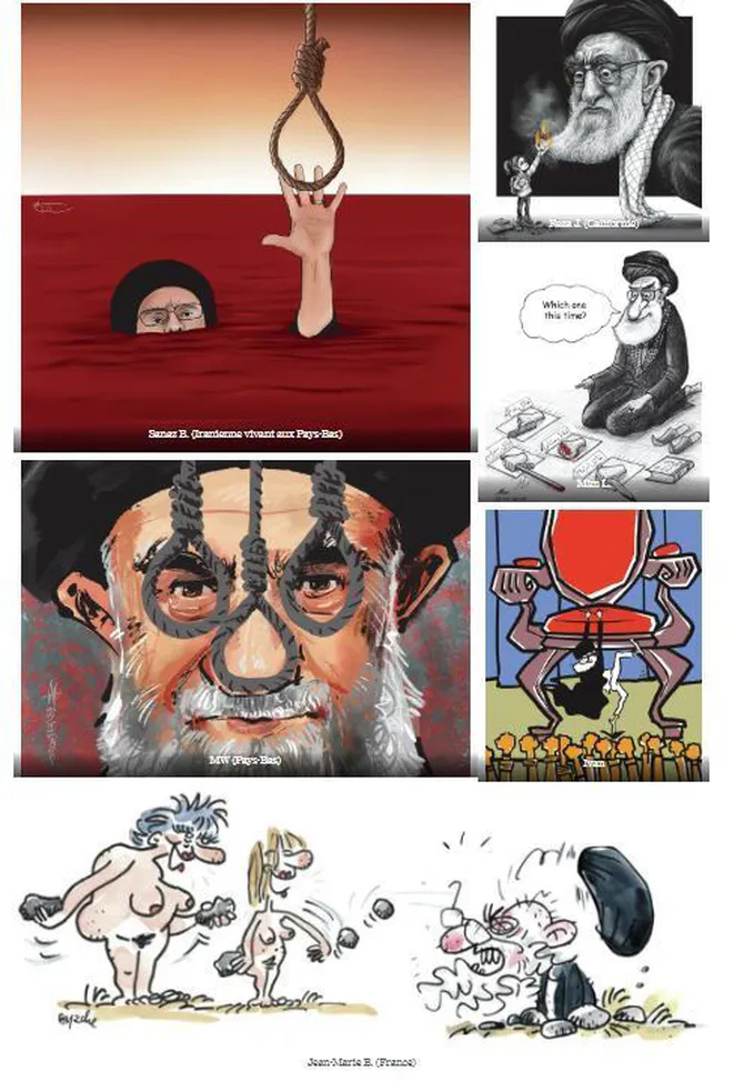 El líder de Irán, Jamenei, toma represalias por las caricaturas de Charlie Hebdo