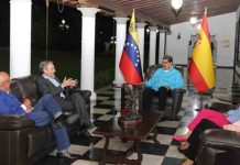El presidente de Venezuela, Nicolás Maduro, recibe a Zapatero en Caracas El presidente de Venezuela, Nicolás Maduro, recibe a Zapatero en Caracas