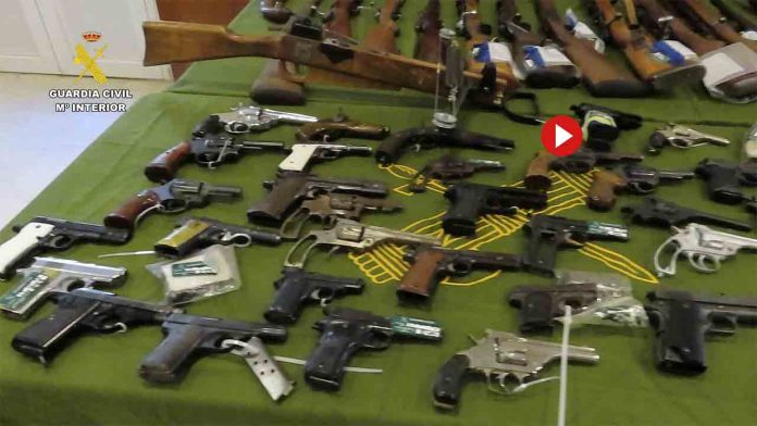 Desmantelado un taller clandestino de armas ilegales en Alicante