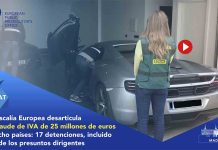 Destapan un fraude en IVA de 25 millones de euros Destapan un fraude en IVA de 25 millones de euros