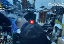 Detenidas dos personas en Madrid por robo, falsificación y desguace de motos Detenidas dos personas dedicadas a la sustracción, falsificación y desguace de motos