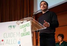 Alberto Garzón: Ferrovial representa el modelo caciquista que ha imperado durante demasiado tiempo en España Alberto Garzón: Ferrovial representa el modelo caciquista que ha imperado durante demasiado tiempo en España