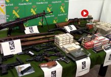 Intervenidas 242 armas de fuego y munición en una operación a nivel nacional Intervenidas 242 armas de fuego y munición en una operación a nivel nacional
