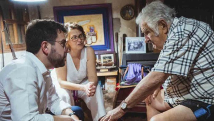 Pere Aragonés se reúne con Pepe Mújica en Montevideo