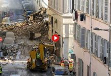 Buscan a varias personas bajo los escombros del edificio derrumbado en Marsella Buscan a varias personas bajo los escombros del edificio derrumbado en Marsella