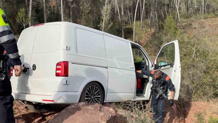 Detenidos en La Palma de Cervelló con 1.000 kilos de hachís en una furgoneta