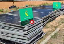 Desmantelada una organización dedicada al robo de placas solares Desmantelada una organización dedicada al robo de placas solares