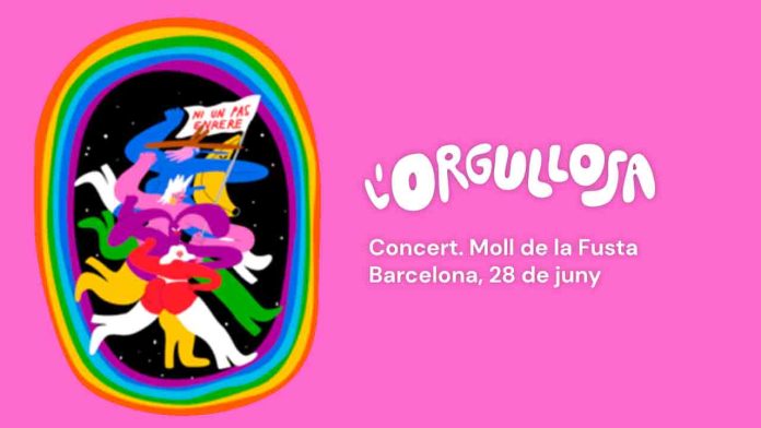 L’Orgullosa en Barcelona el 28J, la fiesta para celebrar la diversidad sexual y de género