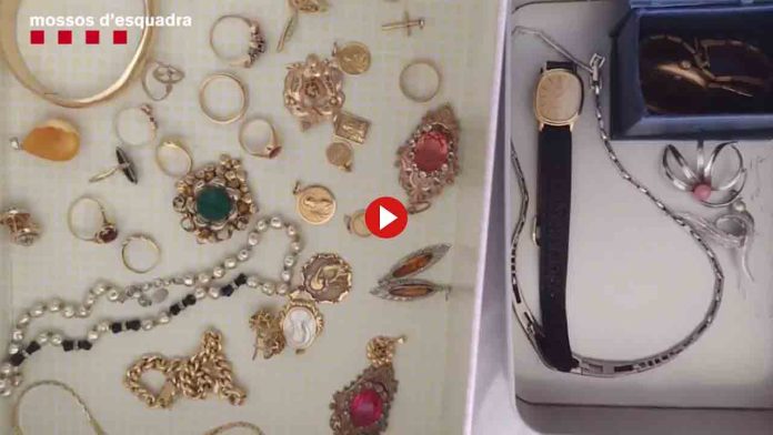 Detienen a una cuidadora por sustraer y vender las joyas de una mujer nonagenaria en Girona