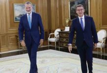 El rey propone a Feijóo sin tener los votos necesarios para ser investido El rey propone a Feijóo sin tener los votos necesarios para ser investido