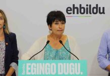 La militancia de EH Bildu vota a favor de la abstención en la investidura de Chivite La militancia de EH Bildu vota a favor de la abstención en la investidura de Chivite