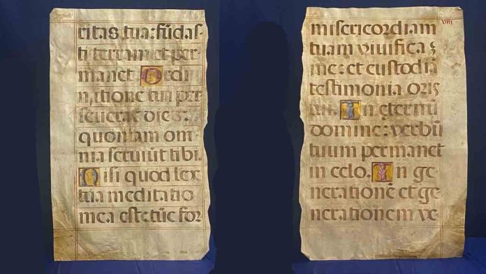Recuperan un manuscrito musical fechado en el siglo XVI robado del Escorial