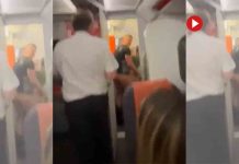 Cazan a dos pasajeros manteniendo relaciones en el lavabo en un vuelo a Ibiza Cazan a dos pasajeros manteniendo relaciones en el lavabo en un vuelo a Ibiza