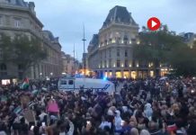 50.000 personas se manifiestan en París contra la ocupación de Palestina 50.000 personas se manifiestan en París contra la ocupación de Palestina