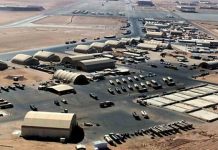 Bombardean una base militar de EEUU muy próxima al aeropuerto de Bagdad Bombardean una base militar de EEUU muy próxima al aeropuerto de Bagdad