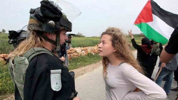 El ejercito de ocupación detiene a la activista palestina Ahed Tamimi