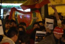 Simbología franquista en las protestas contra la amnistía en Pamplona Simbología franquista en las protestas contra la amnistía en Pamplona