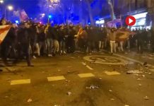 Un candidato de Vox y ex guardia civil detenido en los disturbios de Ferraz Un candidato de Vox y ex guardia civil detenido en los disturbios de Ferraz