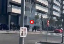 34 detenidos por una pelea multitudinaria en Pamplona 34 detenidos por una pelea multitudinaria en Pamplona
