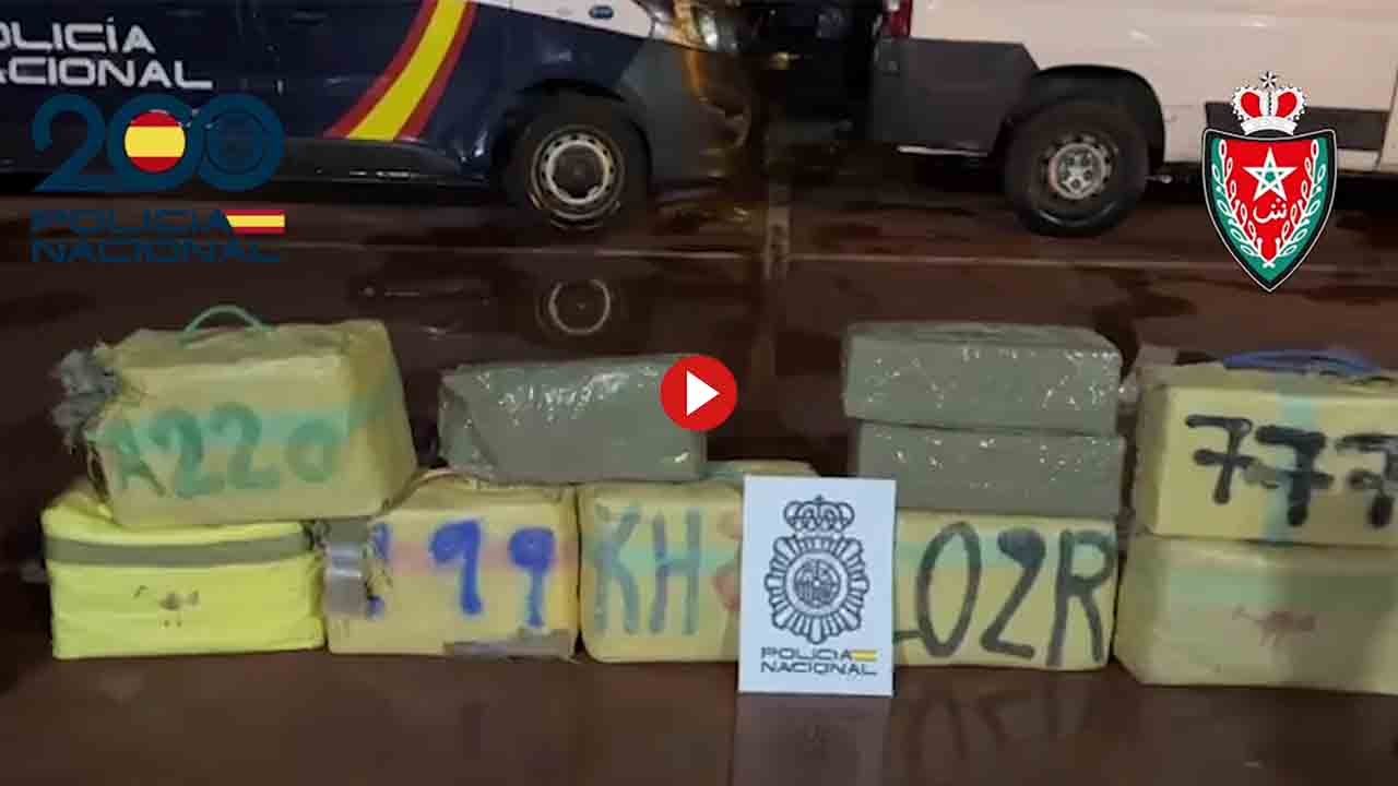 Desmantelan una organización dedicada al tráfico de drogas desde Marruecos