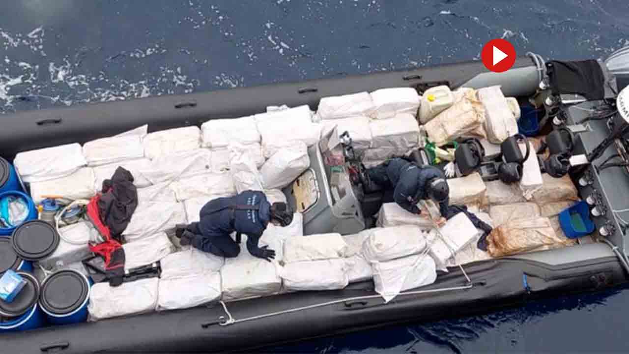 Pillan más de 4.000 kilos de cocaína en Canarias
