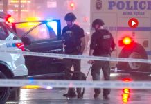 Dejan una granada en un vehículo de Uber en la marcha pro Palestina en Nueva York Dejan una granada en un vehículo de Uber en la marcha pro Palestina en Nueva York