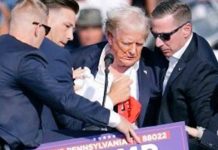 Trump, evacuado herido de un mitin en Pensilvania tras un tiroteo Trump, evacuado herido de un mitin en Pensilvania tras un tiroteo