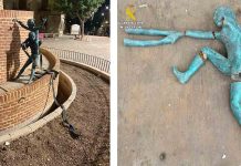 Tres detenidos por el robo de unas estatuas en València valoradas en 300.000 euros Tres detenidos por el rodo de unas estatuas en València valoradas en 300.000 euros